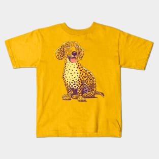 Take a woof on the wild side Kids T-Shirt
